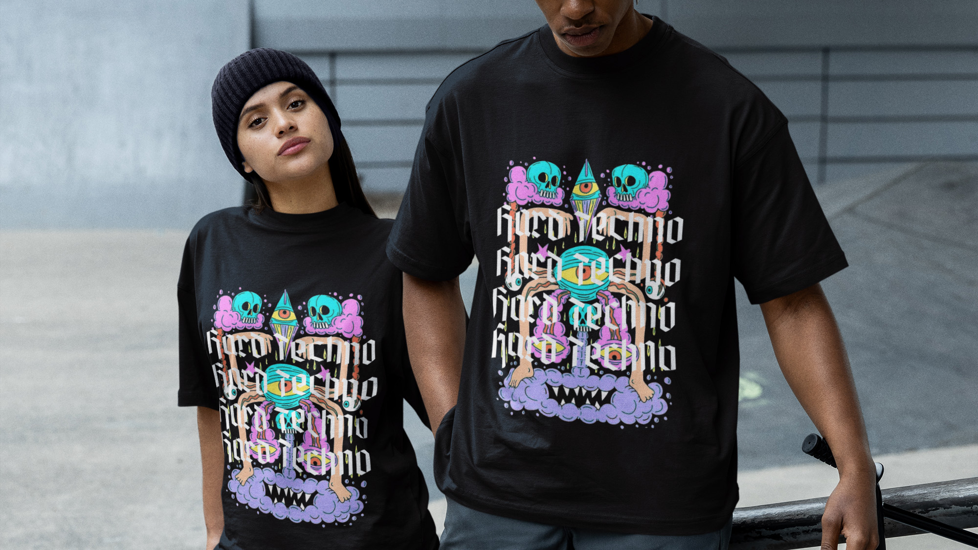 Store techno shirts | Rave clothing men and women