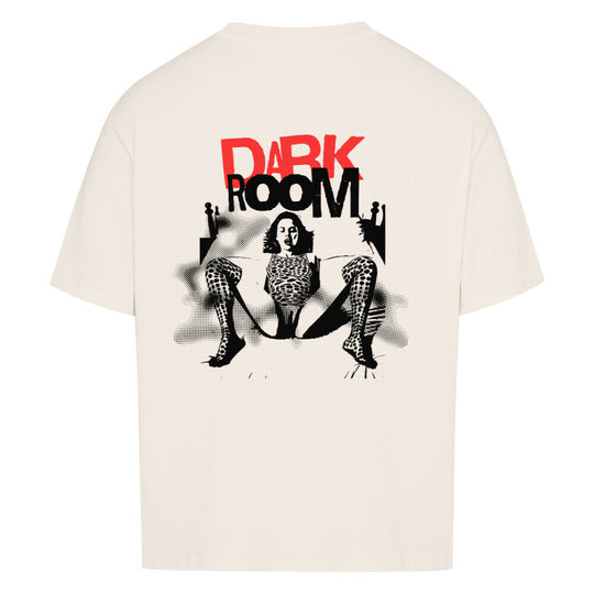 techno shirt darkroom beige backside