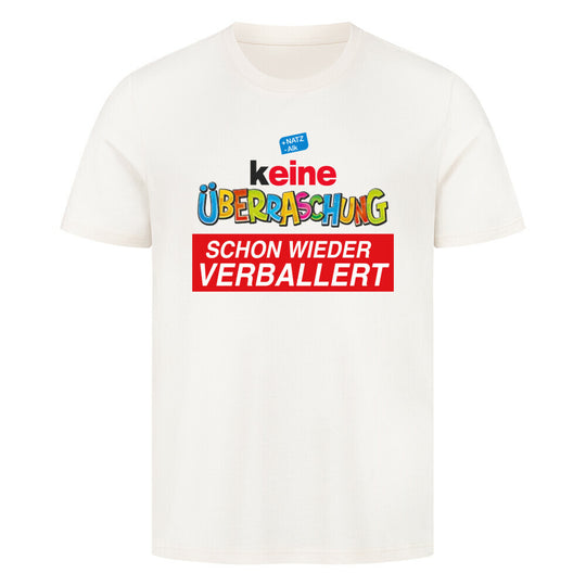"No surprise, yet again, a party t-shirt made from organic cotton, techno statement shirt for maximum freedom of movement."