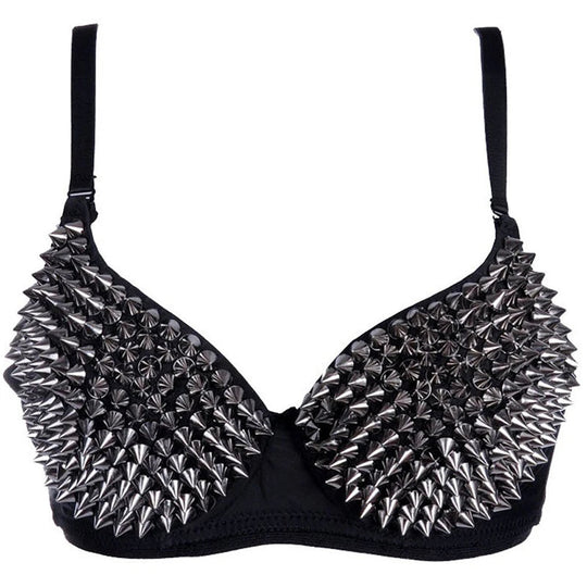 Kinky Rave Outfit Damen bh Strass 
 Festival Outfits | Techno Shirts | Rave Clothing