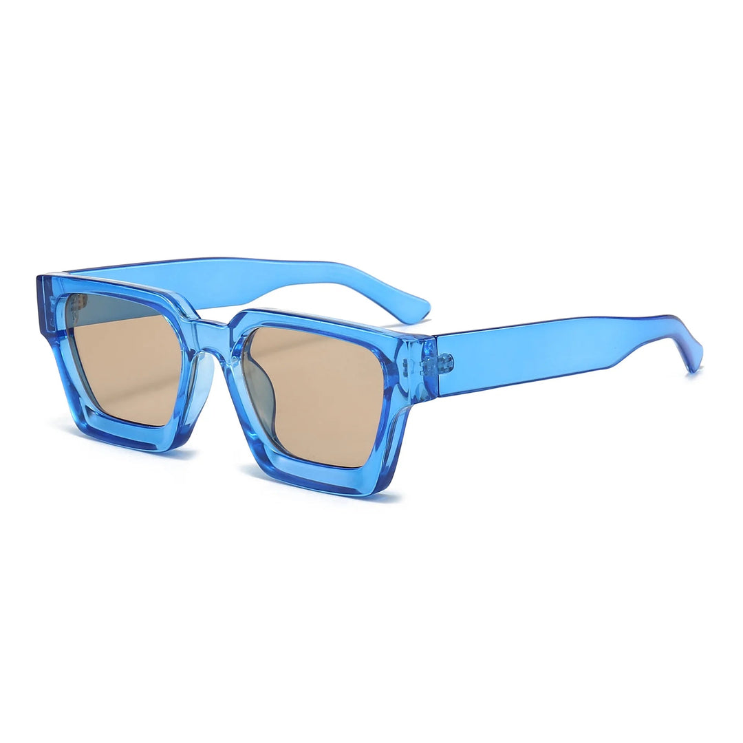 KLASSNUM men's sunglasses with square frame, 2025, luxury brand, designer sunglasses, retro, trendy shades, UV400, unisex, women's glasses, New Festival Outfits | Techno Shirts | Rave Clothing