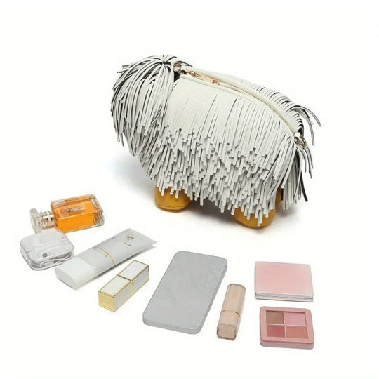 Women's Wallets and Handbags Luxury Designer PU Leather Crossbody Wallet Cute Dog Shaped Evening Bags Women's Bags Festival Outfits | Techno Shirts | Rave Clothing