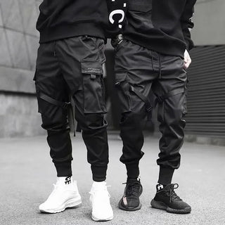 "Fire" Taktische Technwear | Rave Cargo Hosen Trendy Multipocket