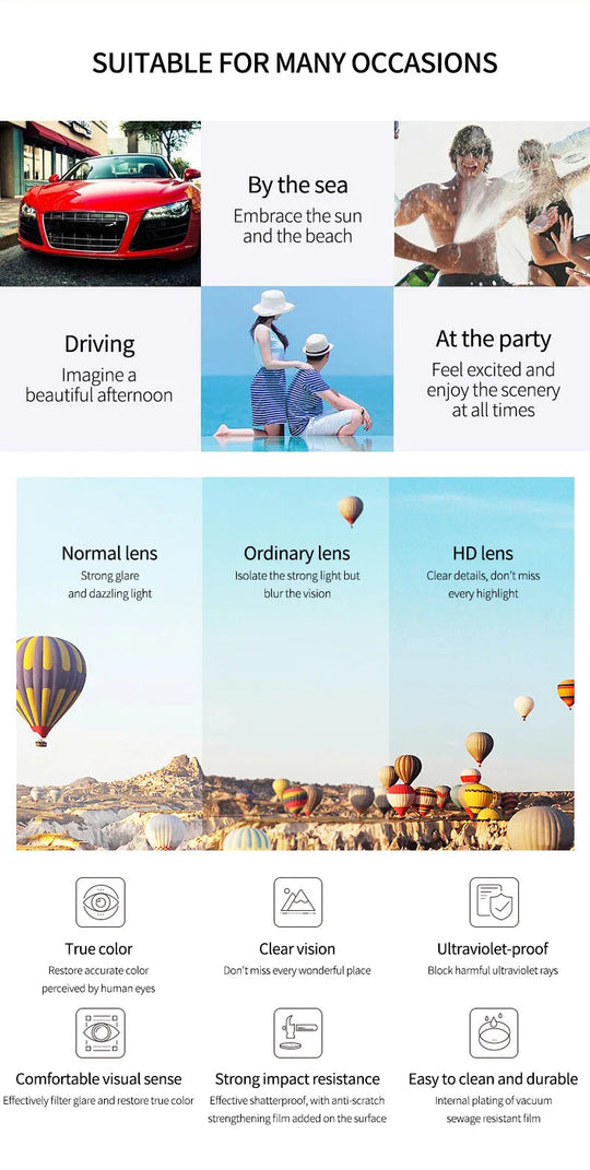 Neue Sonnenbrille Für Männer Luxus Mode Gläser Sonnencreme Quadrat Sonnenbrille Frauen Trendy Vintage Gafas De Sol Hombre Zonnebril Su Festival Outfits | Techno Shirts | Rave Clothing