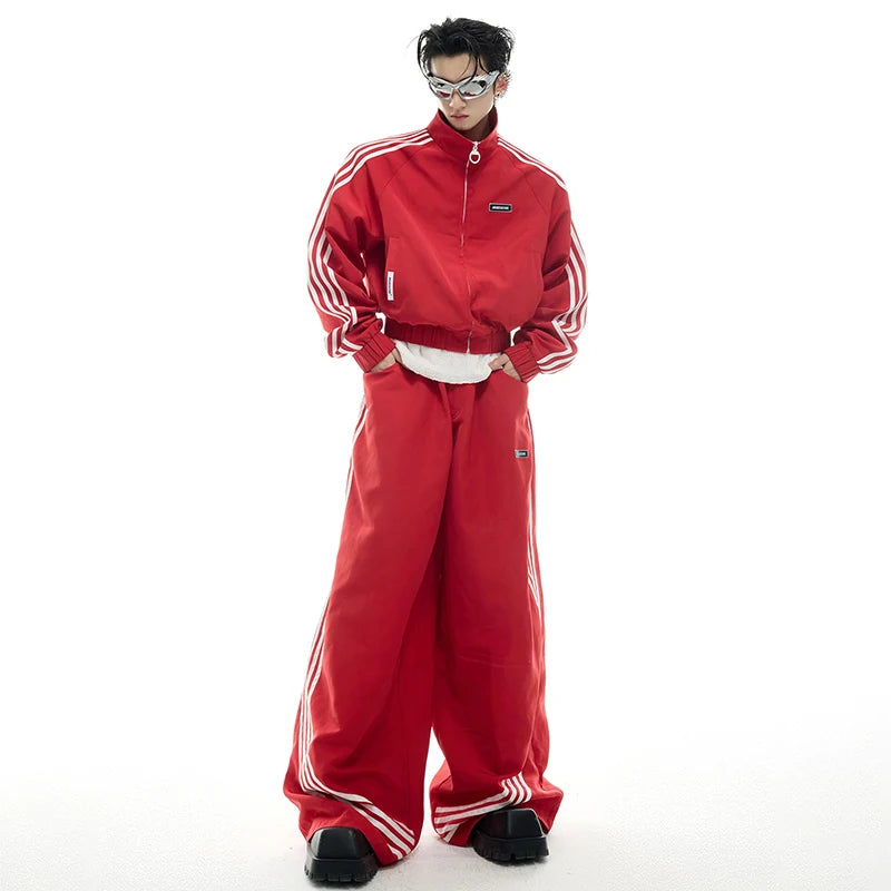 Baggy rave pants - red | Rave Outfits | Techno Shirts | Rave Clothing