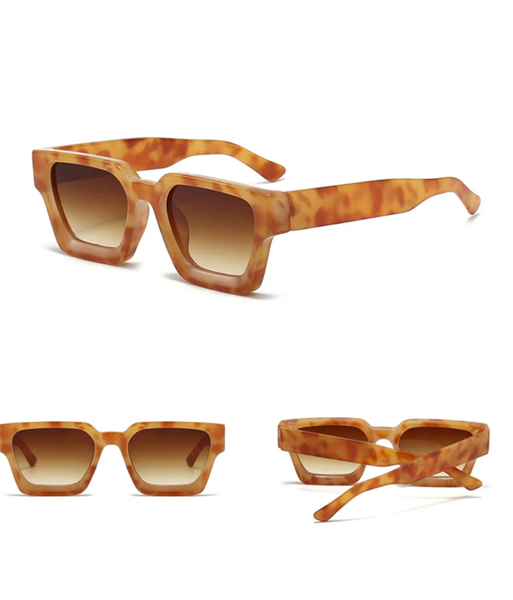 KLASSNUM men's sunglasses with square frame, 2025, luxury brand, designer sunglasses, retro, trendy shades, UV400, unisex, women's glasses, New Festival Outfits | Techno Shirts | Rave Clothing