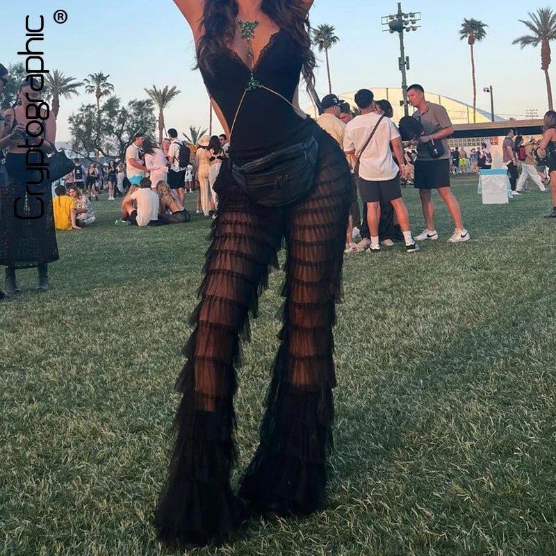 Sexy festival pants "Flare" | Rave Outfit Ladies