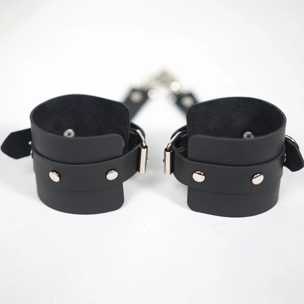 Kinky Leder Maske | Techno Outfit