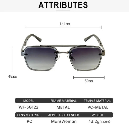 Neue Sonnenbrille Für Männer Luxus Mode Gläser Sonnencreme Quadrat Sonnenbrille Frauen Trendy Vintage Gafas De Sol Hombre Zonnebril Su Festival Outfits | Techno Shirts | Rave Clothing
