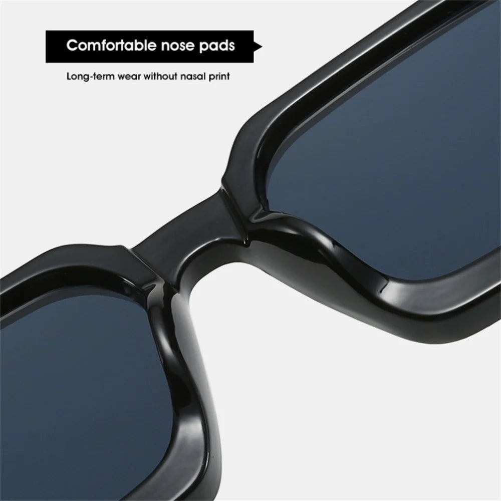 KLASSNUM men's sunglasses with square frame, 2025, luxury brand, designer sunglasses, retro, trendy shades, UV400, unisex, women's glasses, New Festival Outfits | Techno Shirts | Rave Clothing