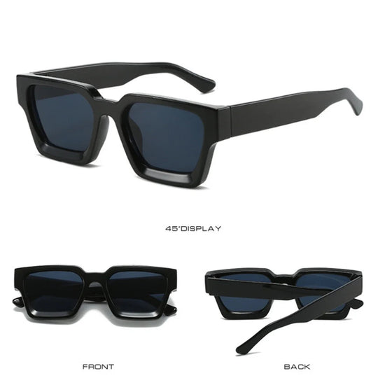 KLASSNUM men's sunglasses with square frame, 2025, luxury brand, designer sunglasses, retro, trendy shades, UV400, unisex, women's glasses, New Festival Outfits | Techno Shirts | Rave Clothing