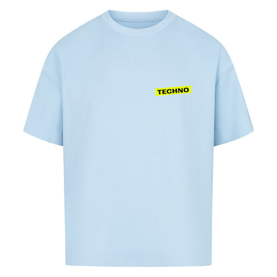 Techno Shirt Babyblau-festival outfit techno damen