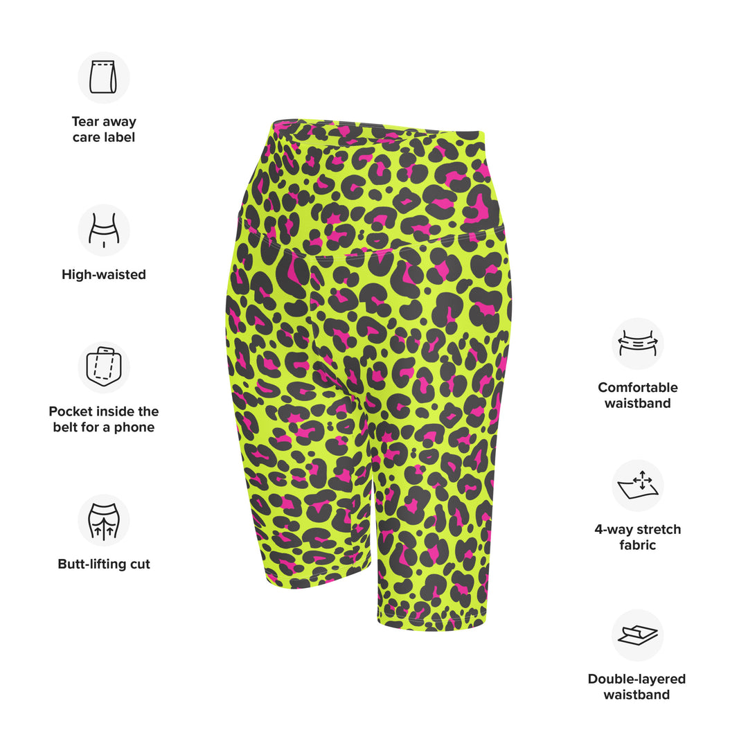 Sexy Neon Rave Radlerhose FESTIVAL OUTFITS & STREETWEAR