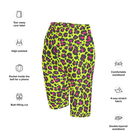 Sexy Neon Rave Radlerhose FESTIVAL OUTFITS & STREETWEAR