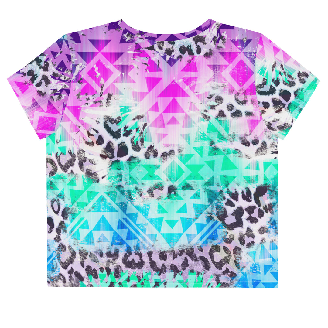 NATZ Clothing! Festival Crop-Top "Neopard II" 3xl FESTIVAL OUTFITS & STREETWEAR