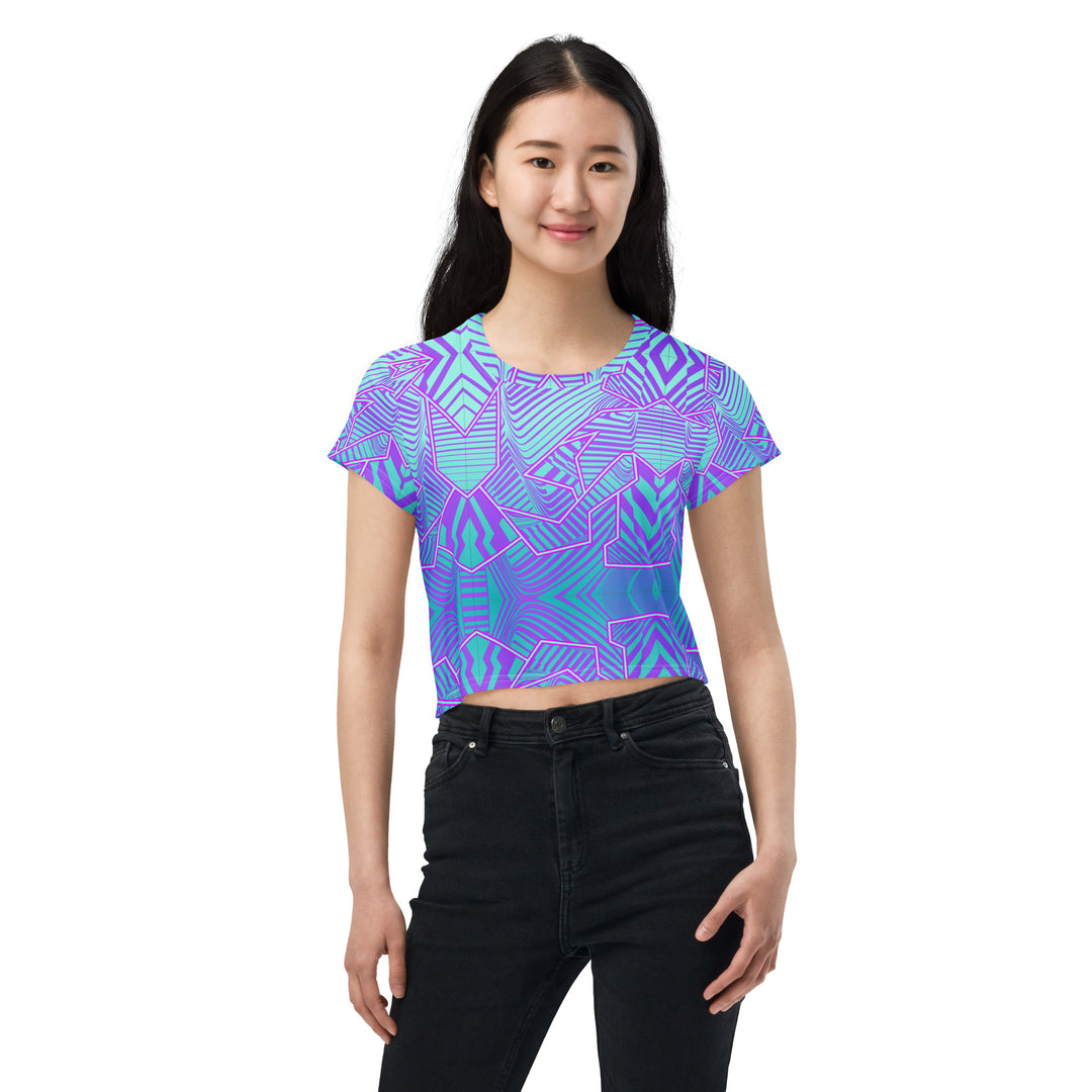 NATZ Clothing! Festival Crop Top "Paris" FESTIVAL OUTFITS & STREETWEAR