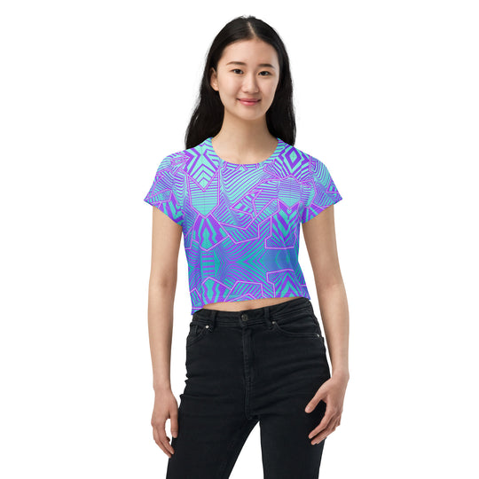 NATZ Clothing! Festival Crop Top "Paris" FESTIVAL OUTFITS & STREETWEAR