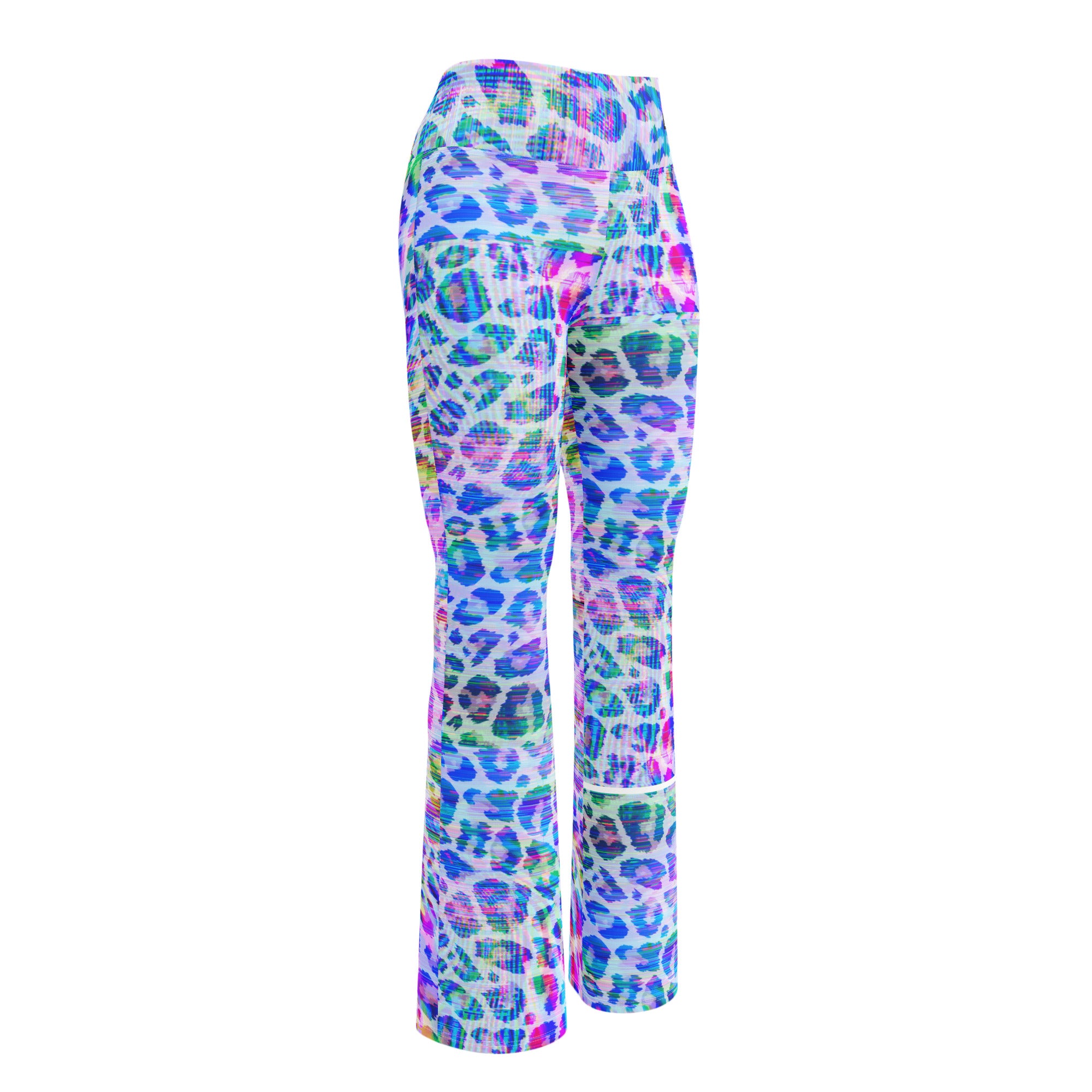 NATZ Clothing! Festival flare leggings "Neopard" Festival Shirts