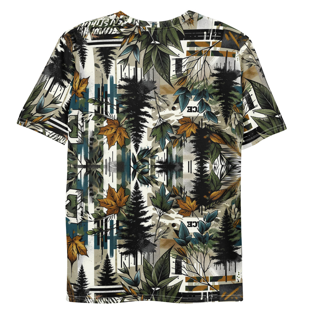 Men's t-shirt Wood lover - Festival Shirt Graphic all over Tee - Techno Rave outfit Festival Shirts