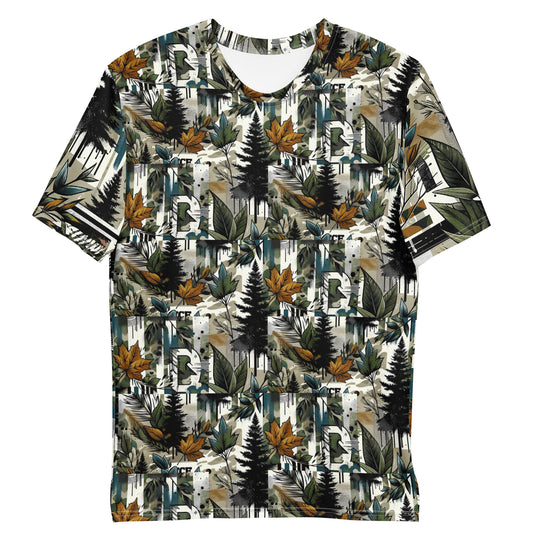 Men's t-shirt Wood lover - Festival Shirt Graphic all over Tee - Techno Rave outfit Festival Shirts