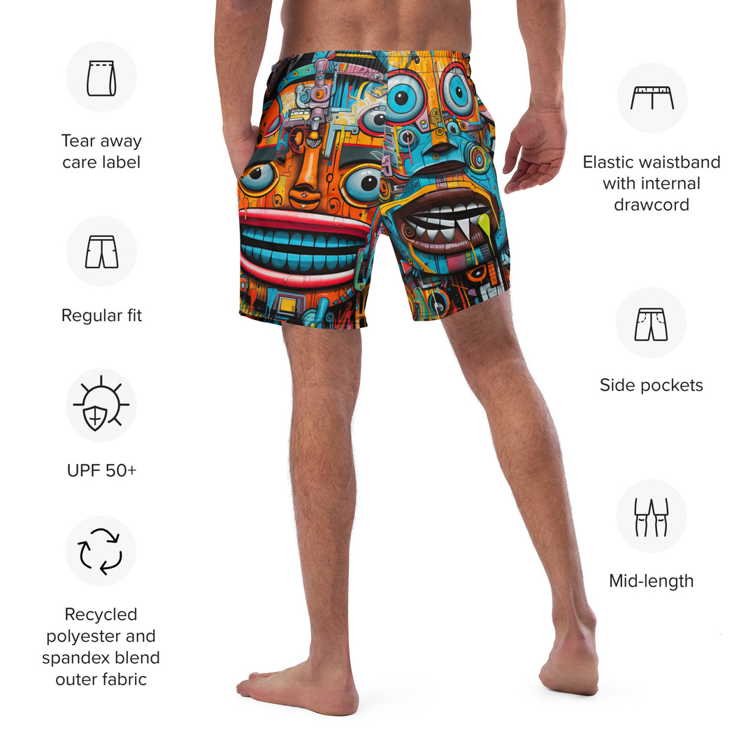 NATZ CLOTHING! Festival Shorts - Rave Pants - Festival Outfit "streetstyle" Festival Shirts