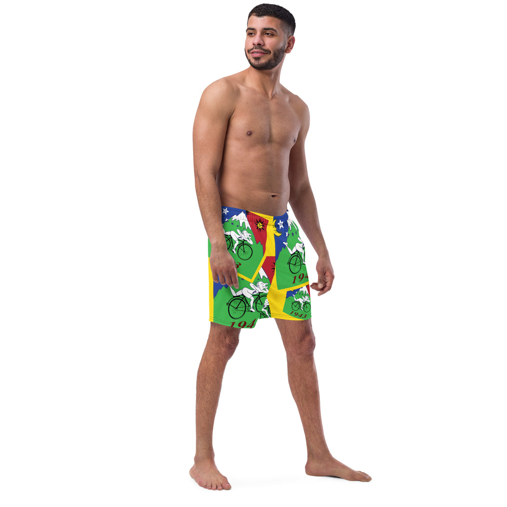 Streetware men's swim shorts "Y2K" festival shirts