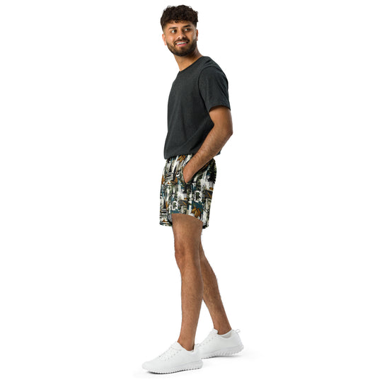 NATZ CLOTHING! Festival Shorts - Rave Pants - Festival Outfit "Technowood" FESTIVAL OUTFITS & STREETWEAR