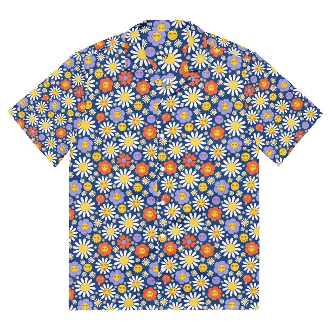 Groovy Gal | Colorful Hawaiian shirt for men (oversized) FESTIVAL OUTFITS & STREETWEAR