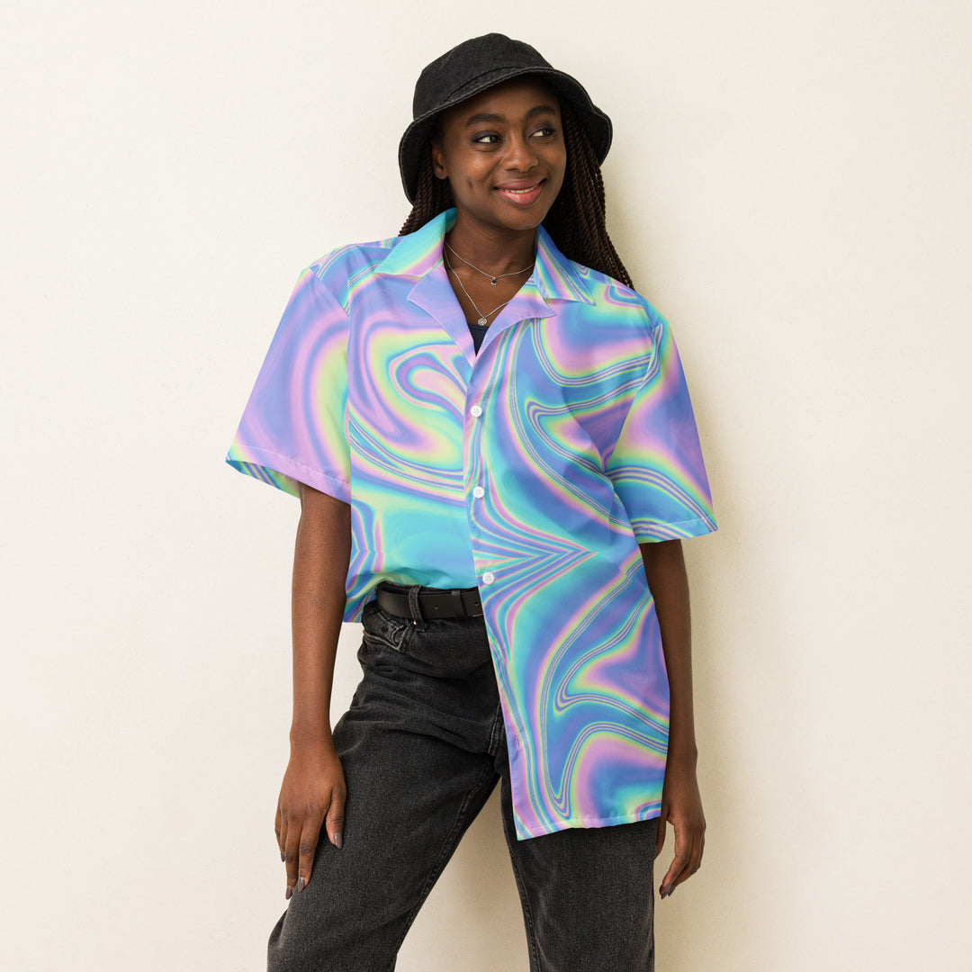 NATZ Clothing! Festival outfit shirt with buttons FESTIVAL OUTFITS & STREETWEAR