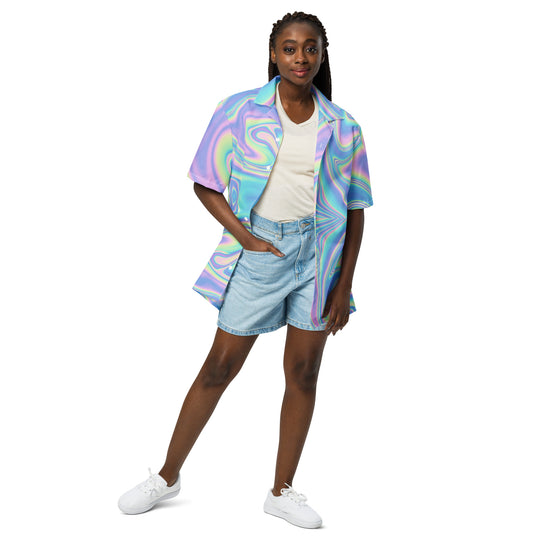 NATZ Clothing! Festival outfit shirt with buttons FESTIVAL OUTFITS & STREETWEAR