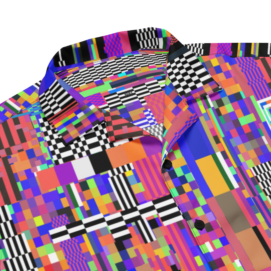 Streetwear Hemd mit Knöpfen | all over print | Streetlook Streetwear Festival Shirts