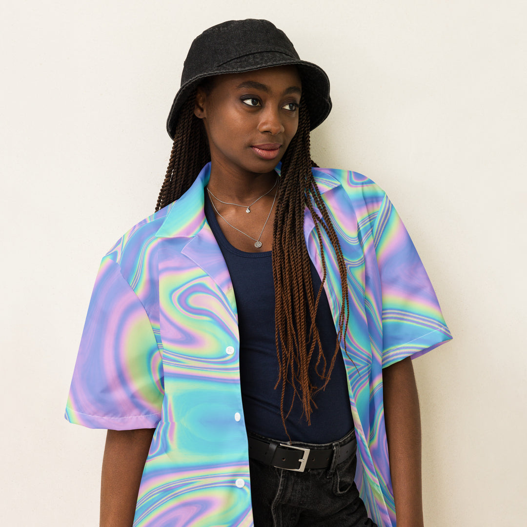 NATZ Clothing! Festival outfit shirt with buttons FESTIVAL OUTFITS & STREETWEAR