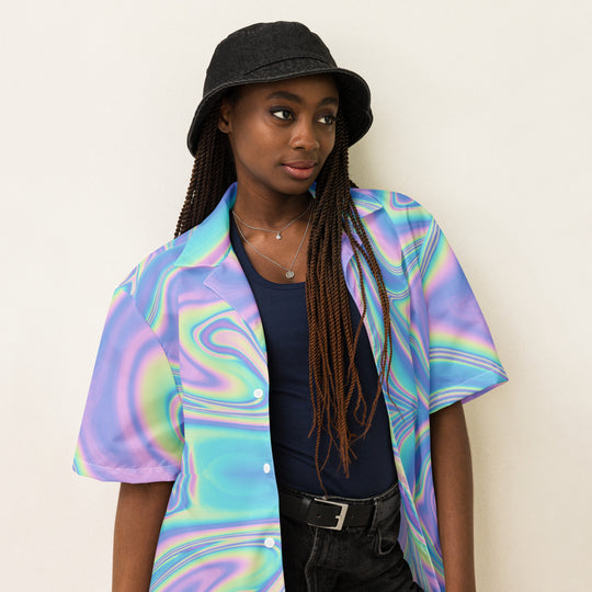 NATZ Clothing! Festival outfit shirt with buttons FESTIVAL OUTFITS & STREETWEAR