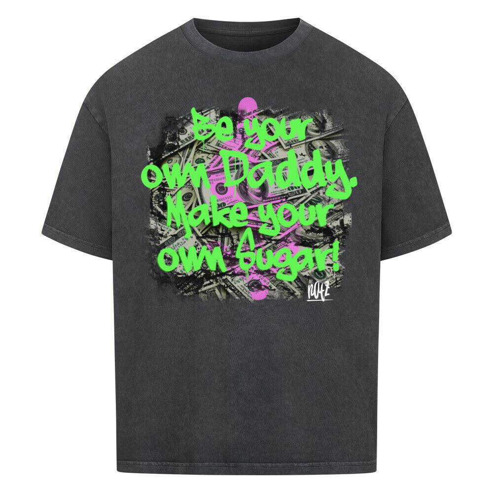 Oversized T-Shirt mit Spruch (Doubleprint) MarketPrint