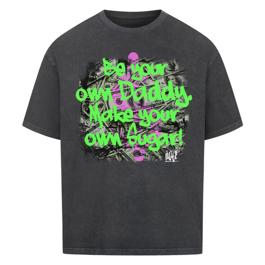 Oversized T-Shirt mit Spruch (Doubleprint) MarketPrint