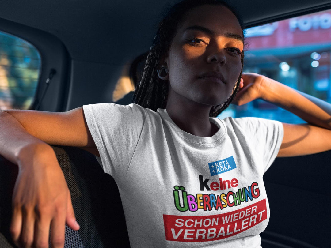 Party T-Shirt "No Surprise" Basic Shirt Unisex MarketPrint