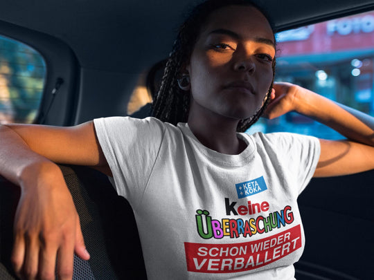 Party T-Shirt "No Surprise" Basic Shirt Unisex MarketPrint
