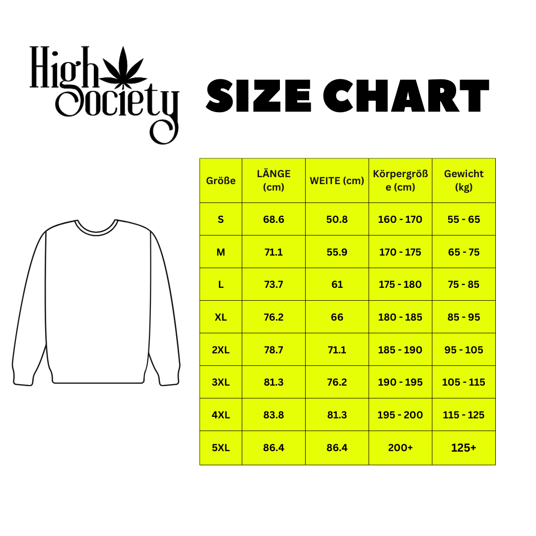 "High society" sweatshirt FESTIVAL OUTFITS & STREETWEAR