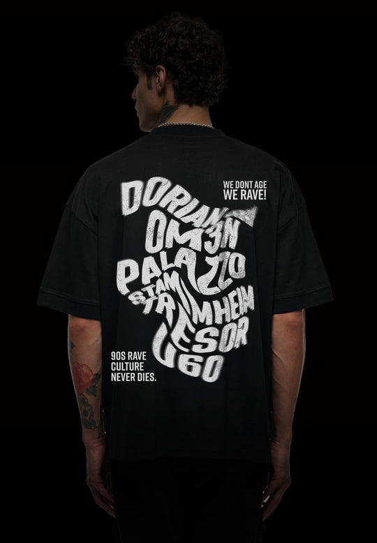 the legendary techno club shirt black