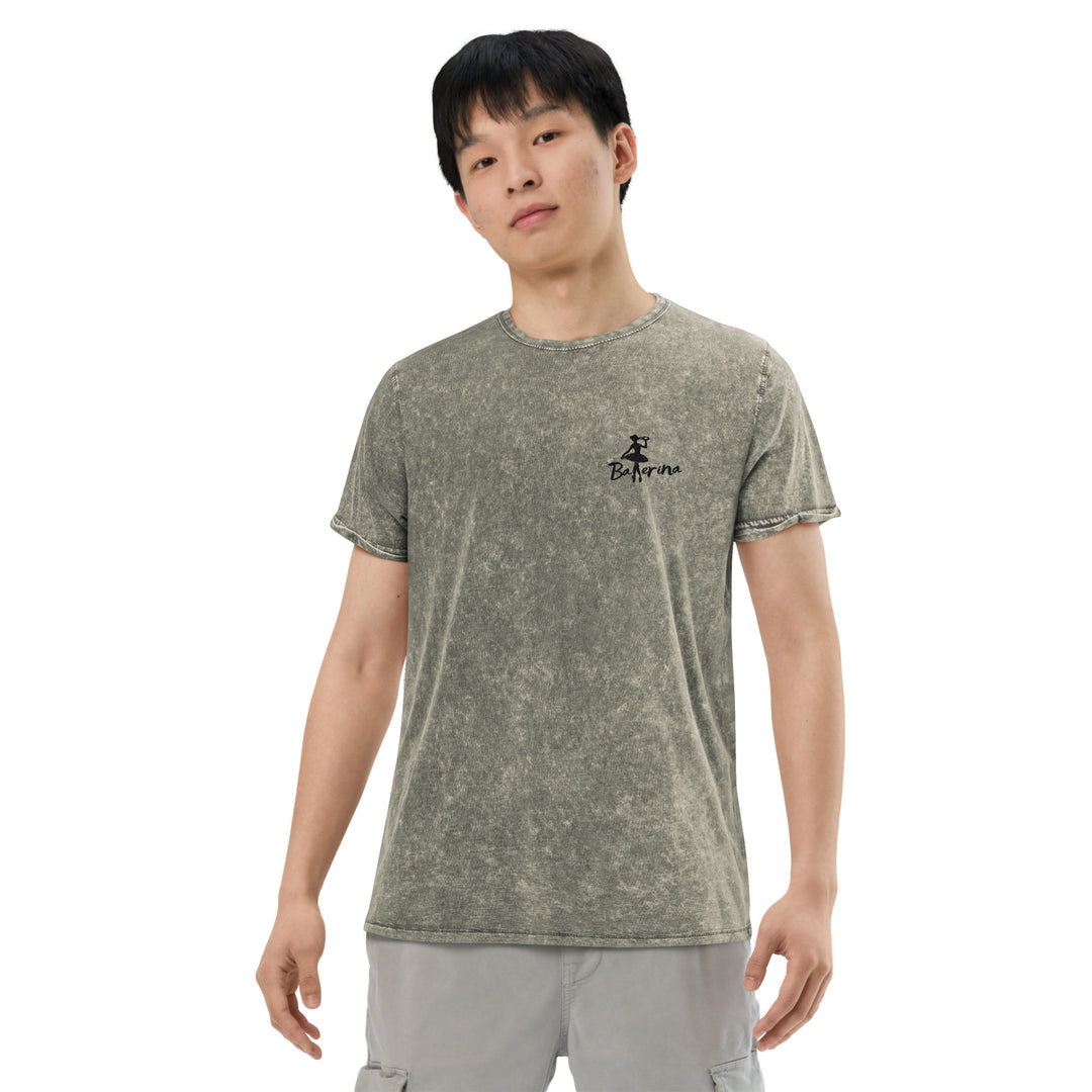 Ballerina besticktes Denim-T-Shirt FESTIVAL OUTFITS & STREETWEAR