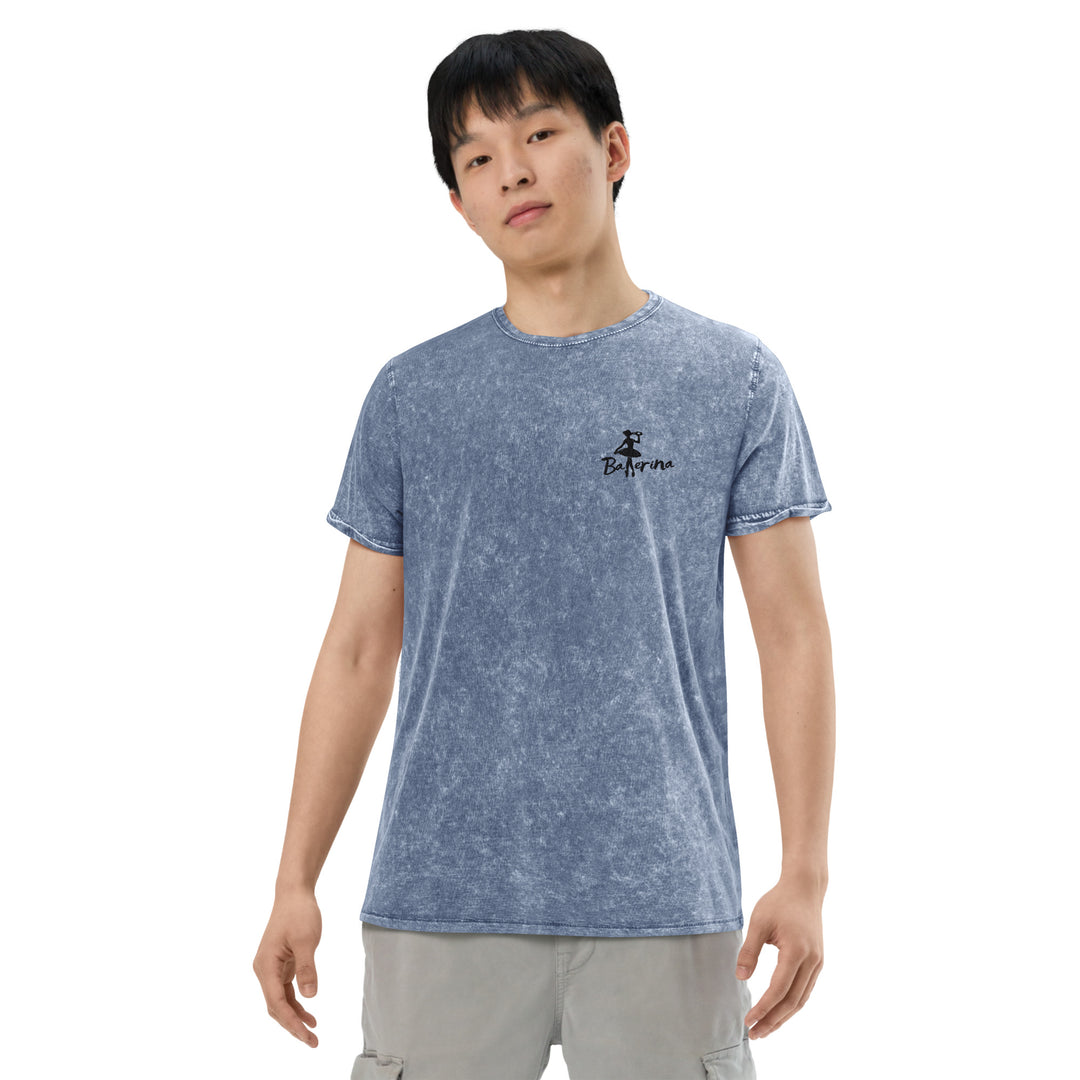 Ballerina besticktes Denim-T-Shirt FESTIVAL OUTFITS & STREETWEAR