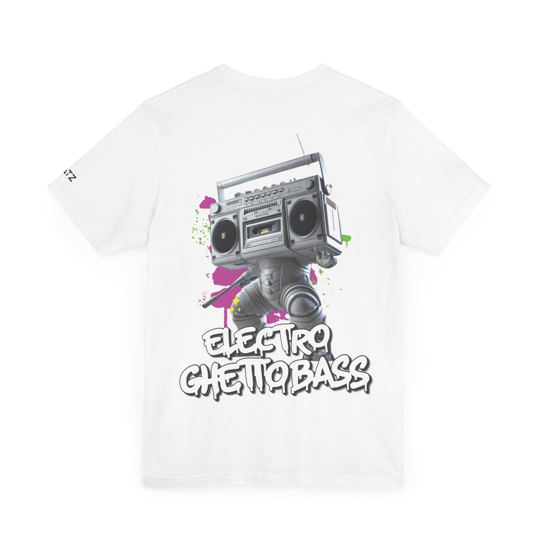 Musik T-Shirt - Electro Ghetto Bass Worrior Printify
