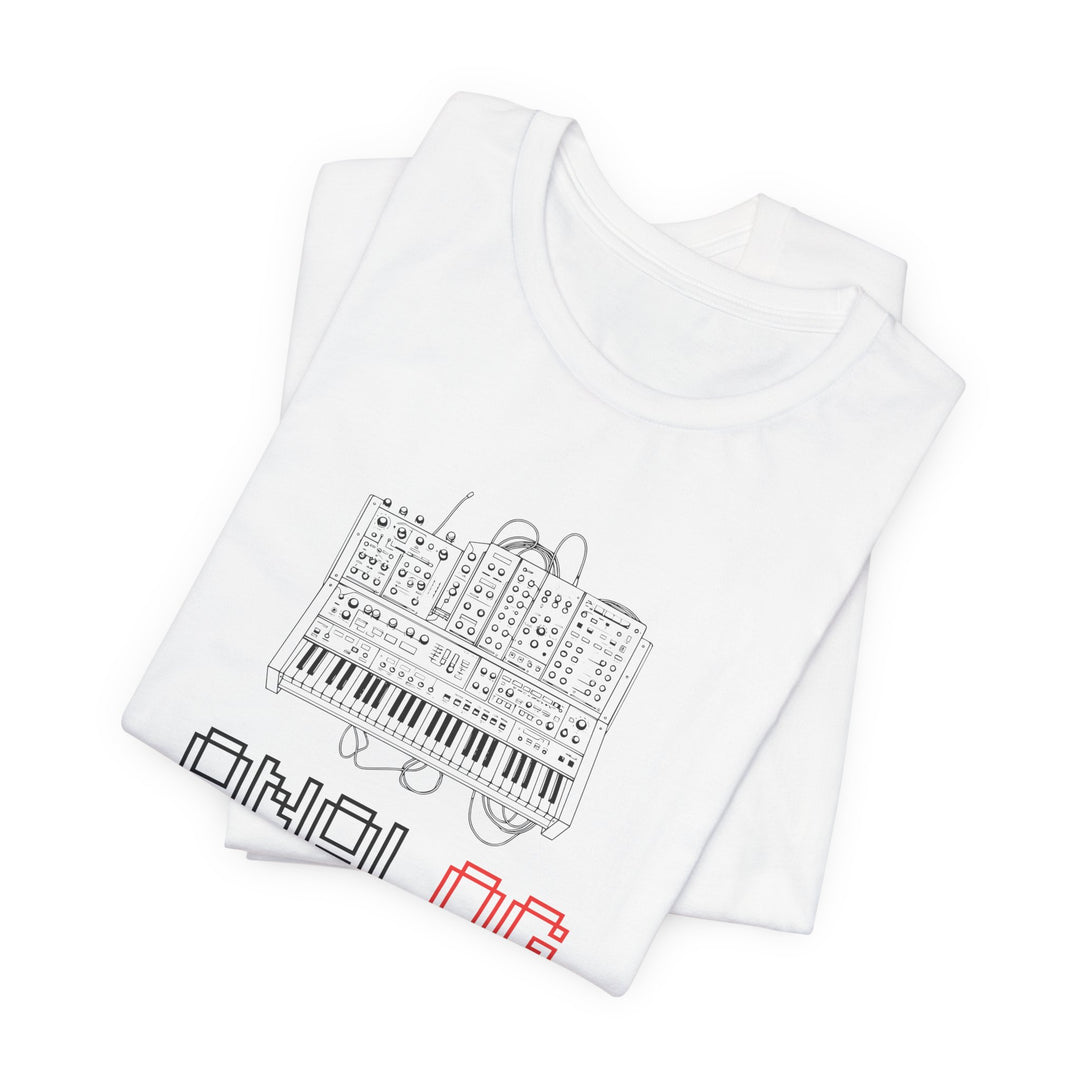 Analog Bass Boss Tshirt Männer, Analog retro vintage Dj analog synthesizer Tshirt, analog modular synthesizer shirt,  Musik, Producer Tshirt dj Printify