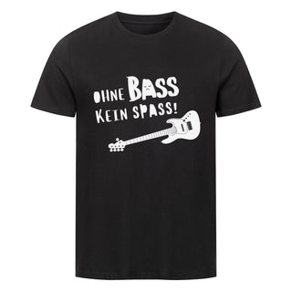 Ohne Bass kein Spaß E-gitarre - Festival Rock Shirt Party outfit