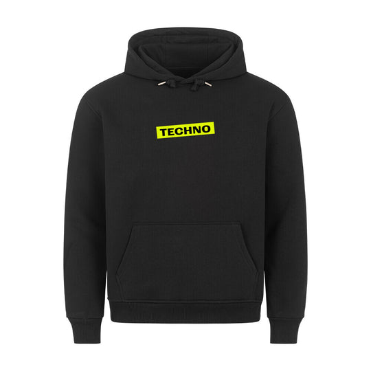 techno statement hoodie | Rave Pullover