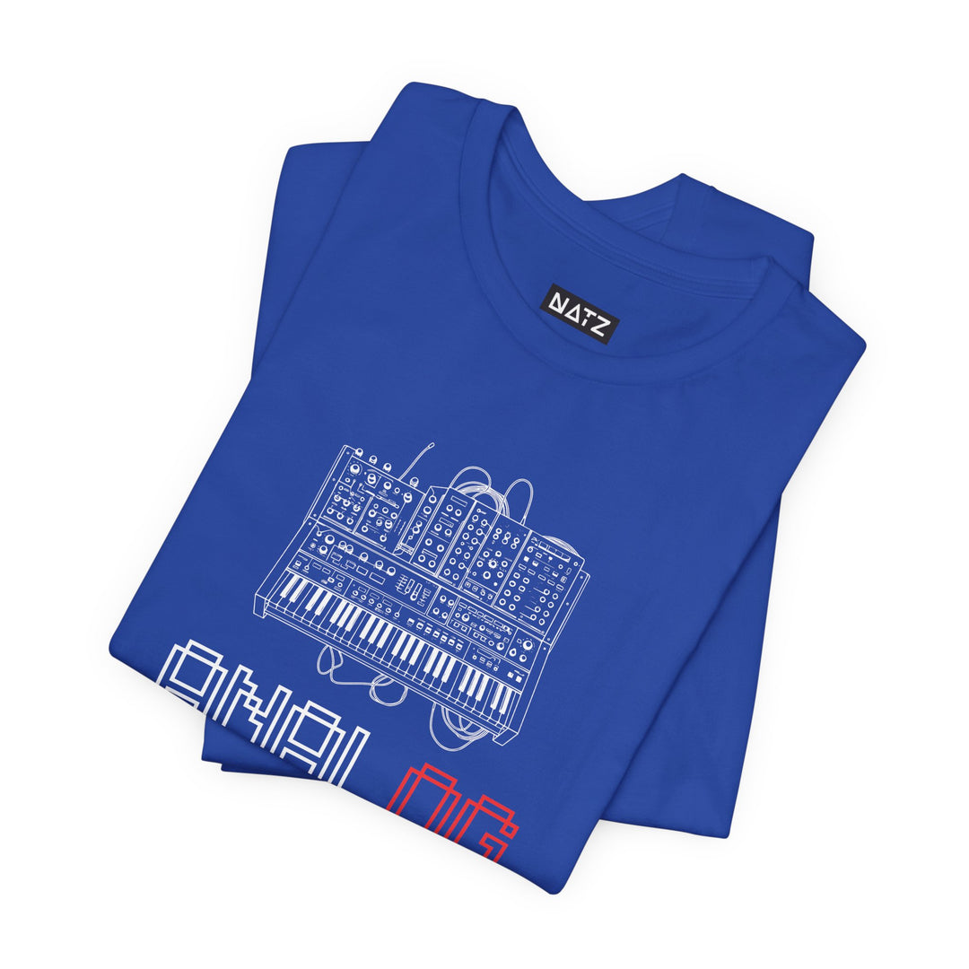 Analog Bass Boss Tshirt Männer, Analog retro vintage Dj analog synthesizer Tshirt, analog modular synthesizer shirt,  Musik, Producer Tshirt dj Printify