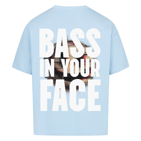 angesagte_blau_BASS_IN_YOUR_FACE_Shirt_oversized