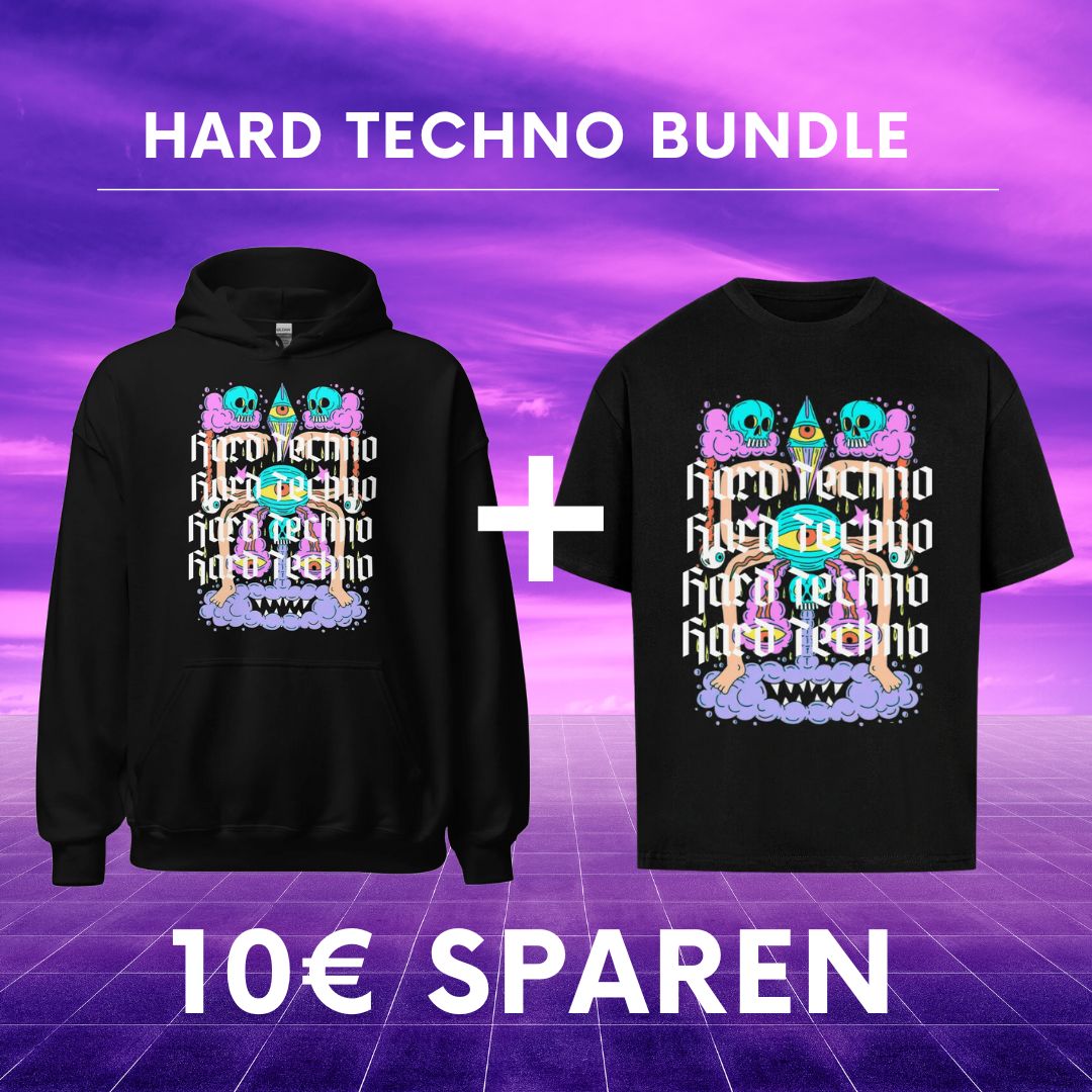 HARDTECHNO Shirt + Hoodie BUNDLE Festival Outfits | Techno Shirts | Rave Clothing