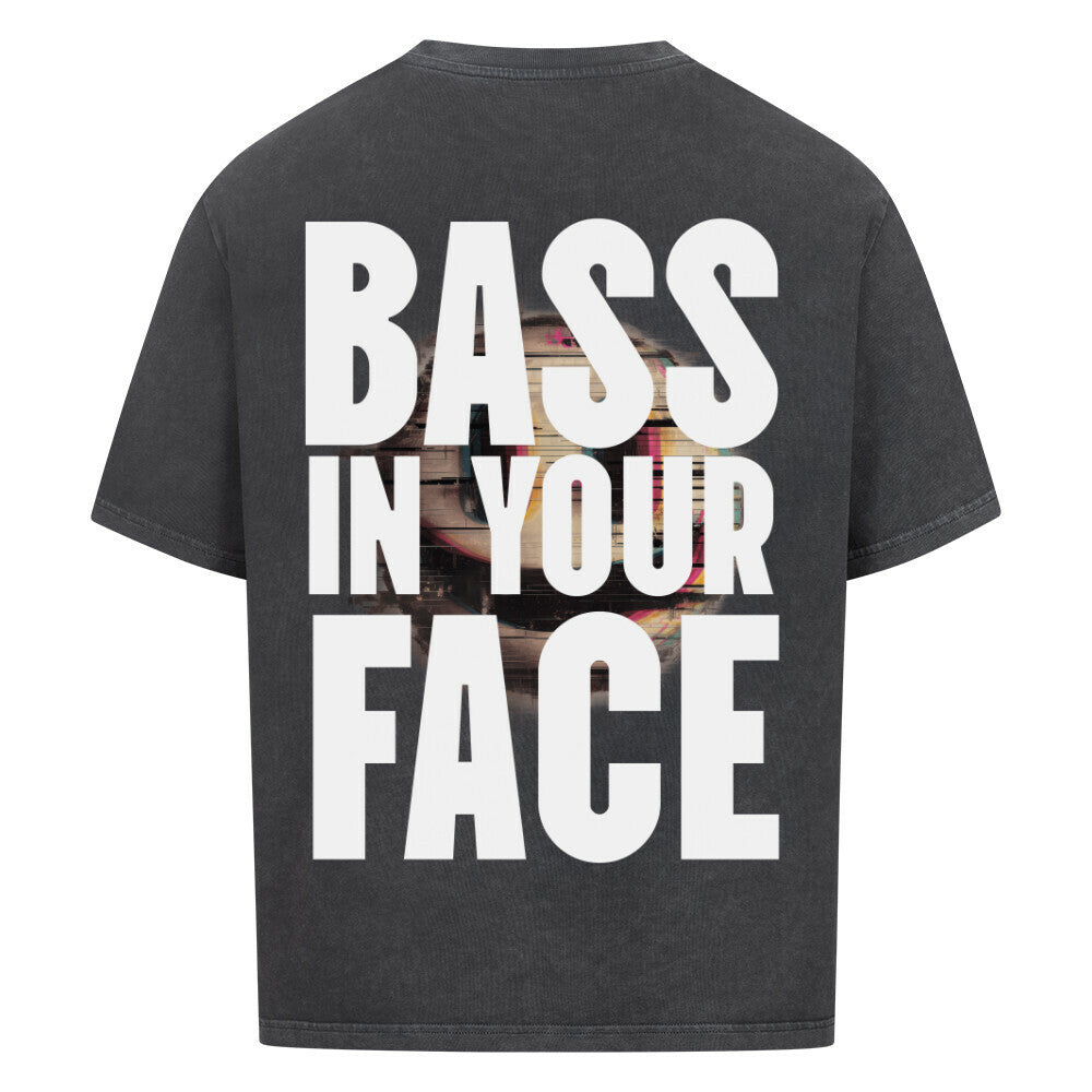 Bass in your Face-Techno Tshirt-Rave Outfit-Raveclothing-Festivaloutfit