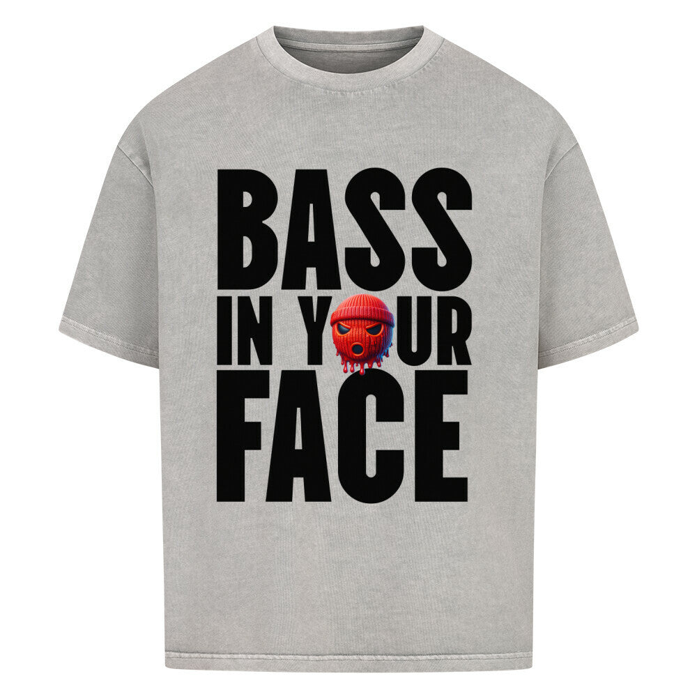 Bass_in_your_Face_T-shirt_grau front